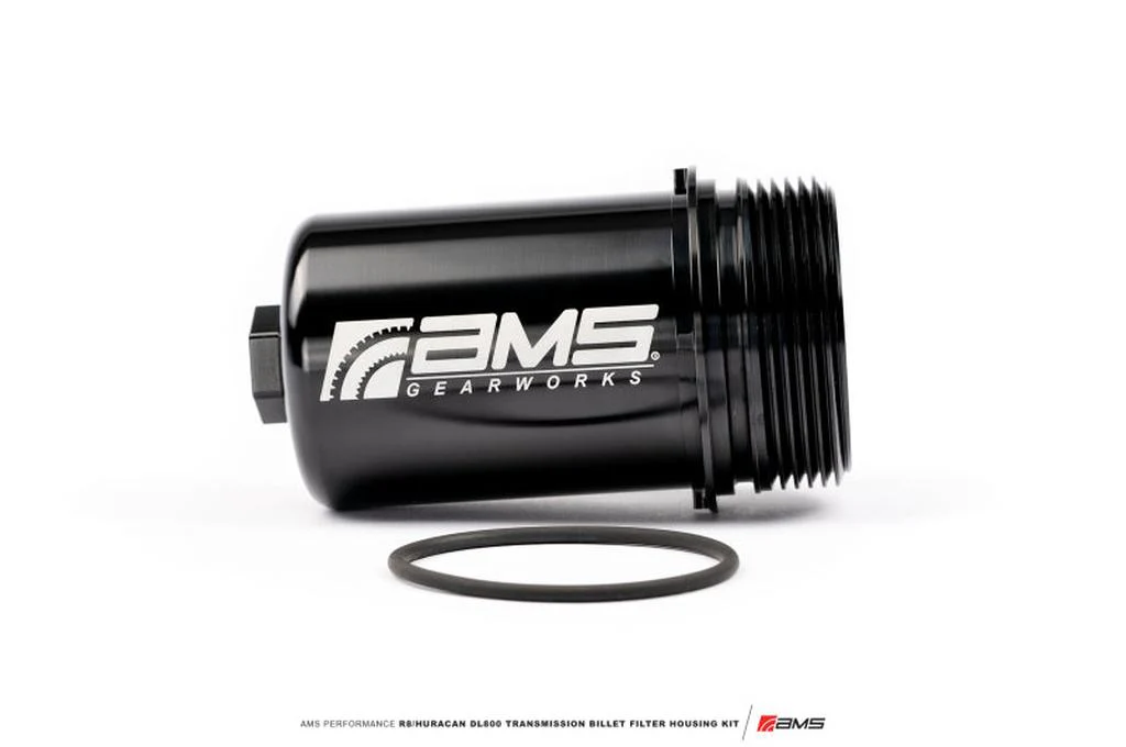 AMS Performance Huracan / R8 V10 DL800 Transmission Billet Filter Housing Kit (With OEM Filter) - Image 2