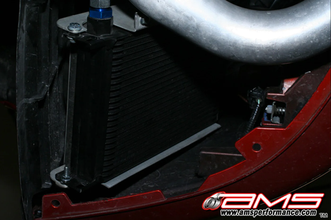 AMS Evo X MR SST Transmission Cooler Kit - Image 3