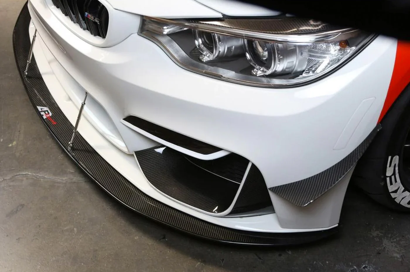 APR Carbon Fiber Canards for BMW F82 M4 F80 M3 (AB-830402) - Image 4
