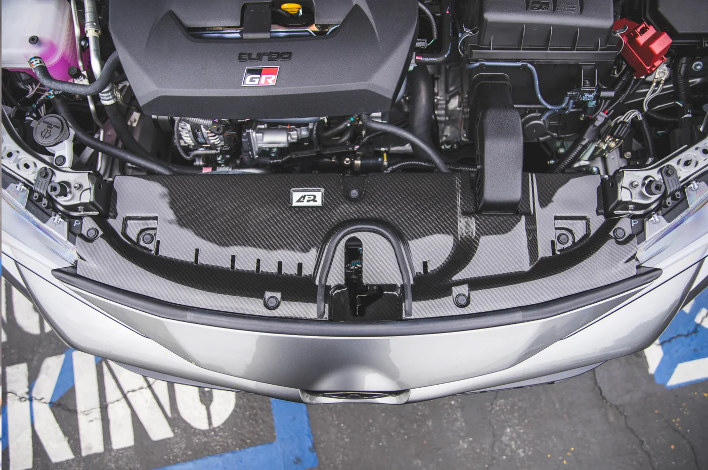 APR Carbon Fiber 2023 Toyota GR Corolla Cooling Plate (CF-522861) - Image 7
