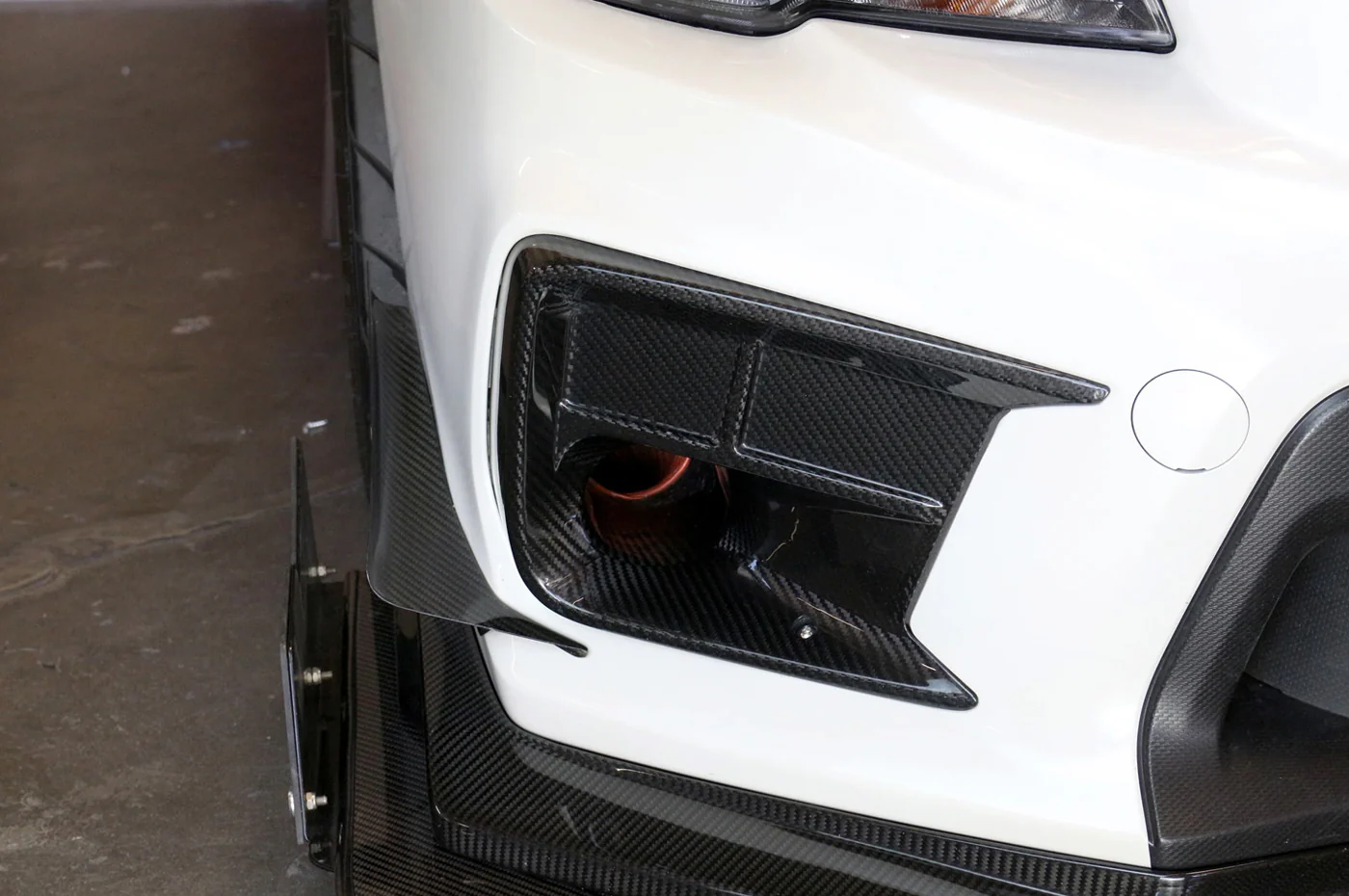 APR Carbon Fiber Brake Cooling Kit for 2018+ STi (CF-818658) - Image 7
