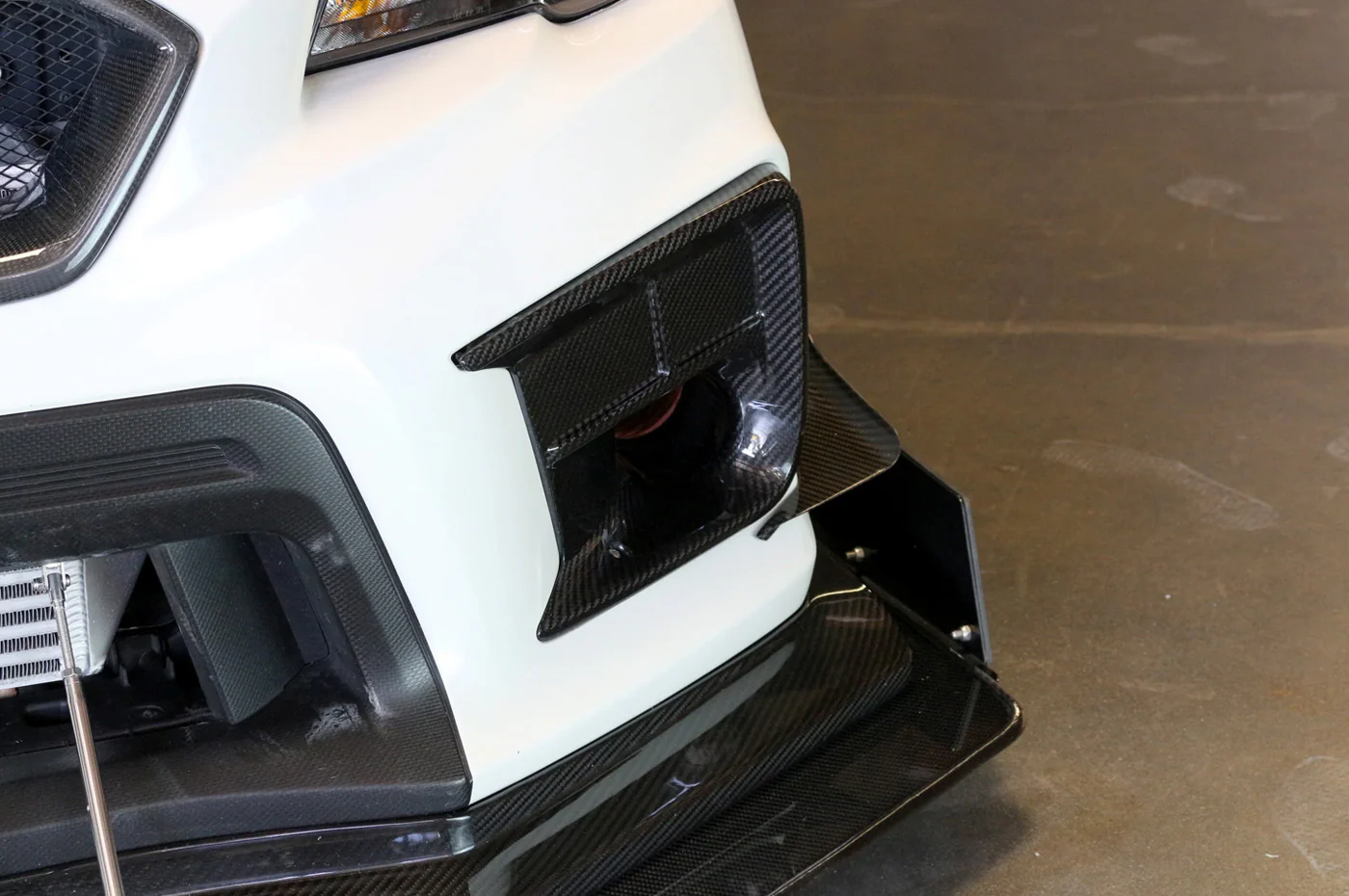 APR Carbon Fiber Brake Cooling Kit for 2018+ STi (CF-818658) - Image 8