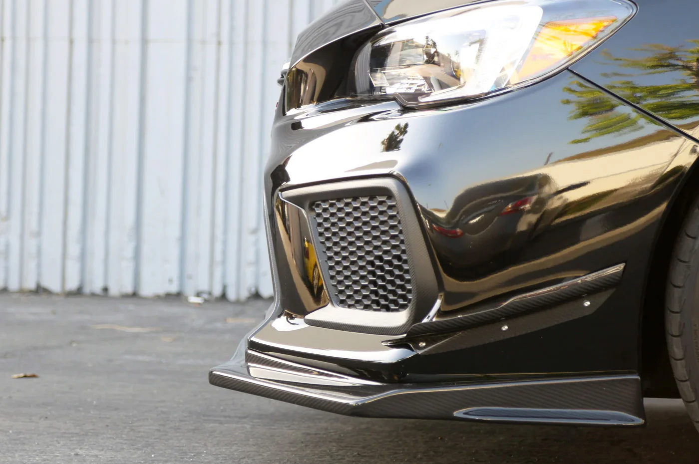 APR Carbon Fiber Front Bumper Canards for 18-21 WRX/STi - Image 11