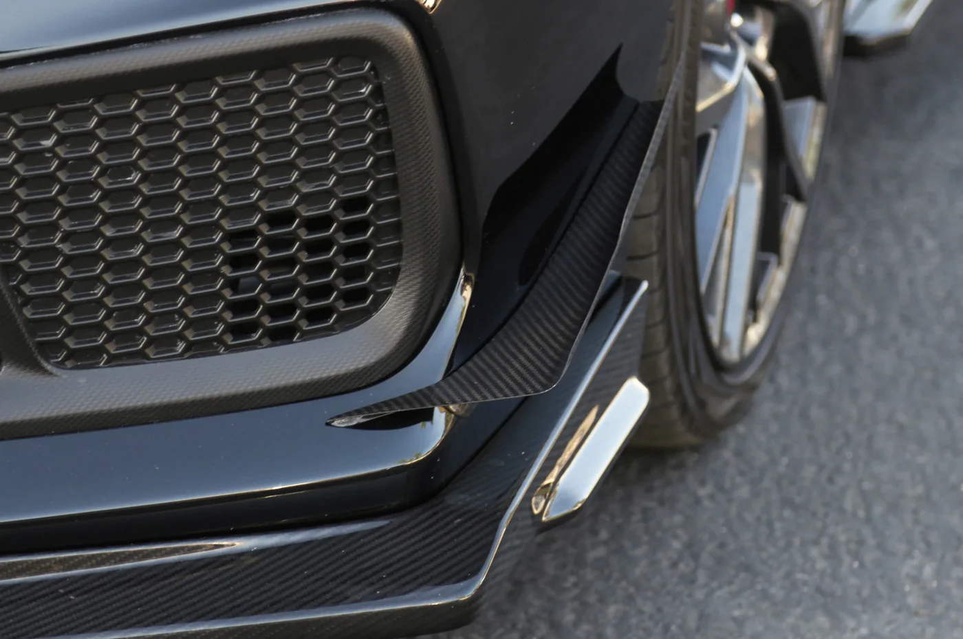 APR Carbon Fiber Front Bumper Canards for 18-21 WRX/STi - Image 12