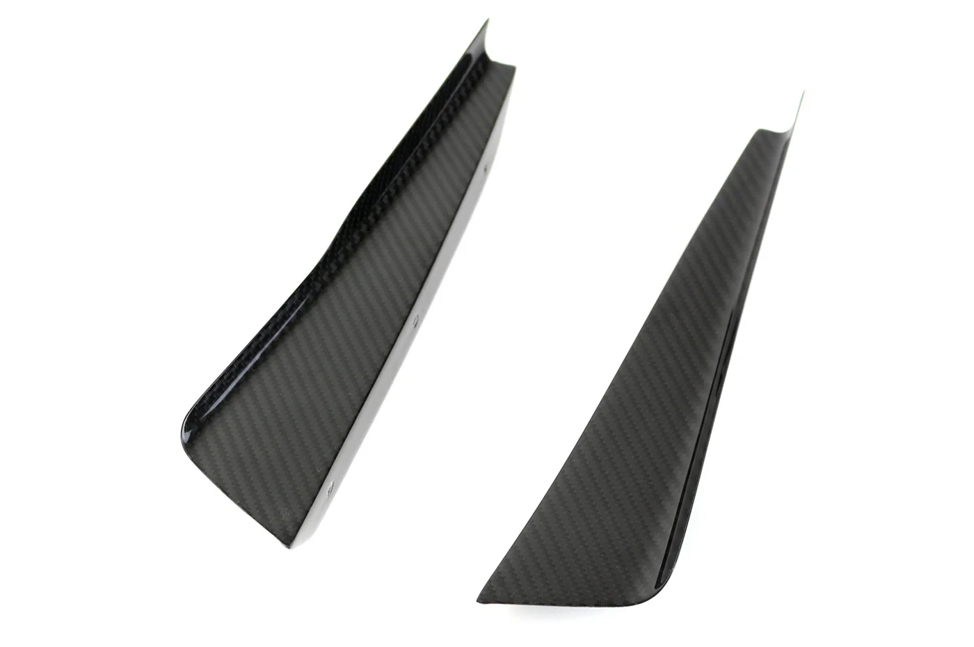 APR Carbon Fiber Front Bumper Canards for 18-21 WRX/STi - Image 3