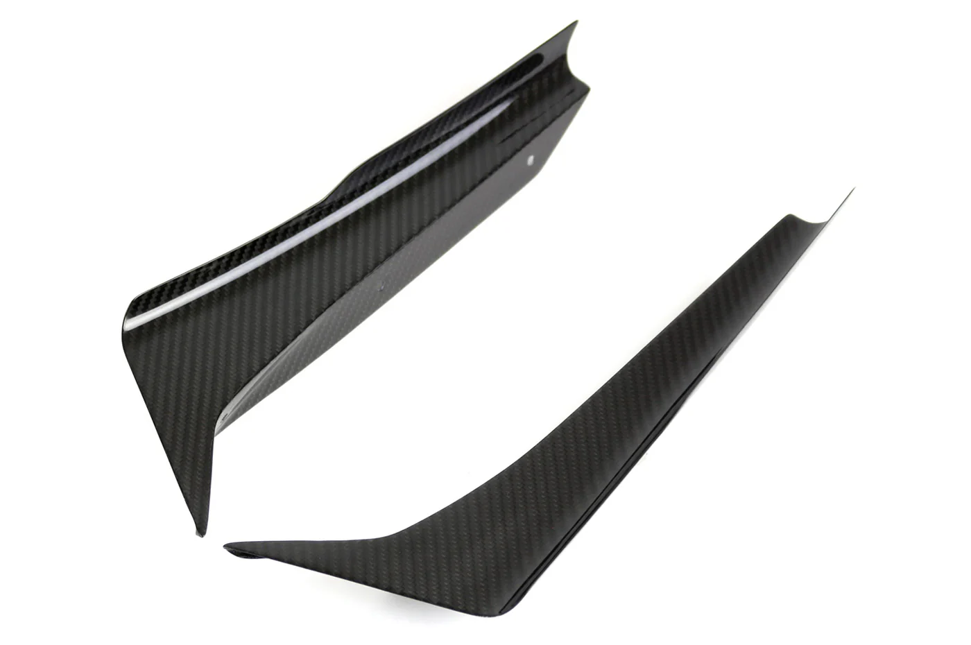 APR Carbon Fiber Front Bumper Canards for 18-21 WRX/STi - Image 4