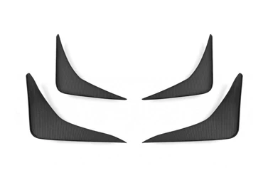 APR Carbon Fiber Front Bumper Canards for 12-16 GTR (AB-603512)