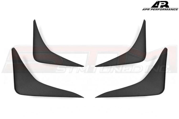 APR Carbon Fiber Front Bumper Canards for 12-16 GTR (AB-603512) - Image 2
