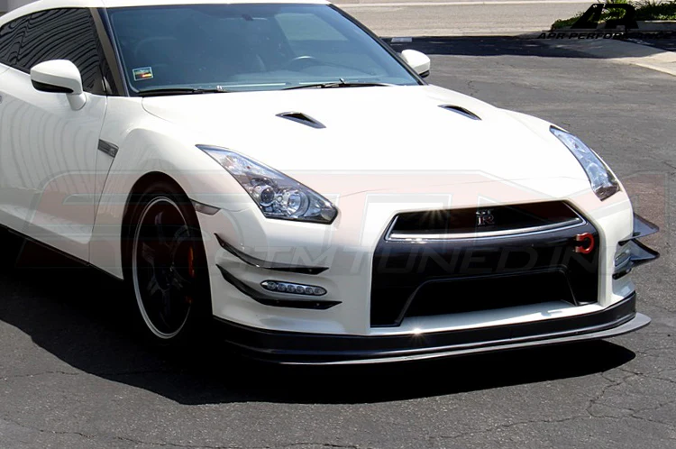 APR Carbon Fiber Front Bumper Canards for 12-16 GTR (AB-603512) - Image 3