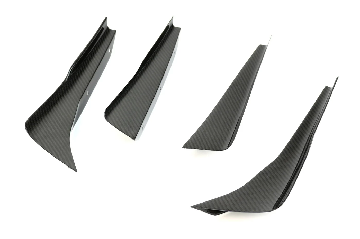 APR Carbon Fiber Front Bumper Canards for 15-17 WRX/STi (AB-808045)