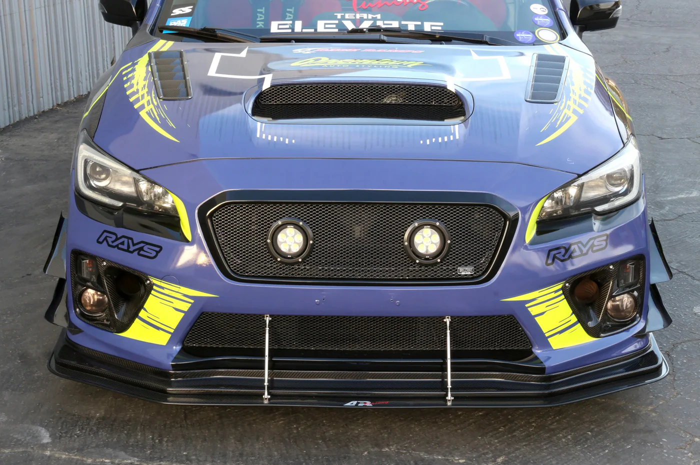 APR Carbon Fiber Front Bumper Canards for 15-17 WRX/STi (AB-808045) - Image 3