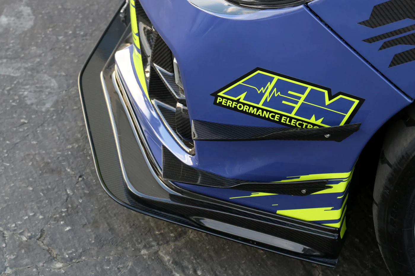 APR Carbon Fiber Front Bumper Canards for 15-17 WRX/STi (AB-808045) - Image 4