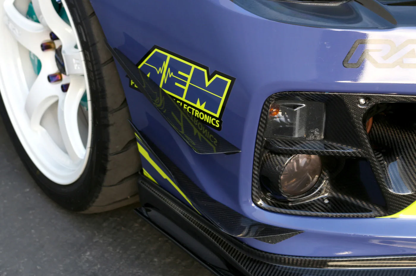 APR Carbon Fiber Front Bumper Canards for 15-17 WRX/STi (AB-808045) - Image 6
