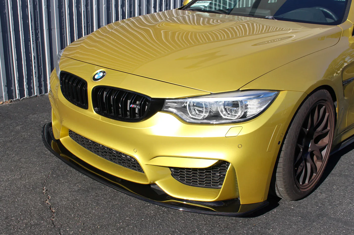 APR Carbon Fiber Front Lip for BMW F80 M3 F82 M4 (FA-830402) - Image 4