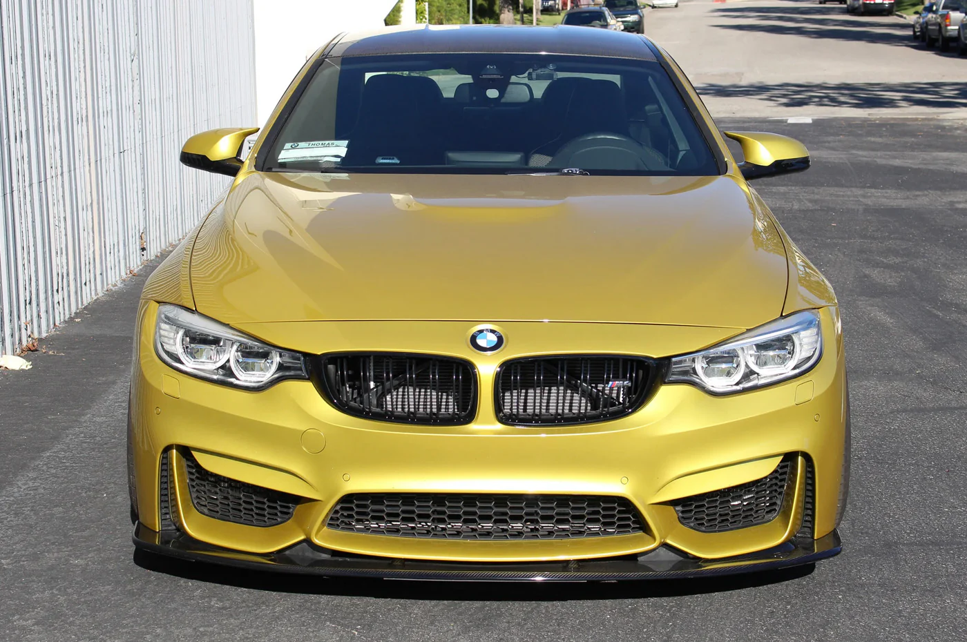 APR Carbon Fiber Front Lip for BMW F80 M3 F82 M4 (FA-830402) - Image 5