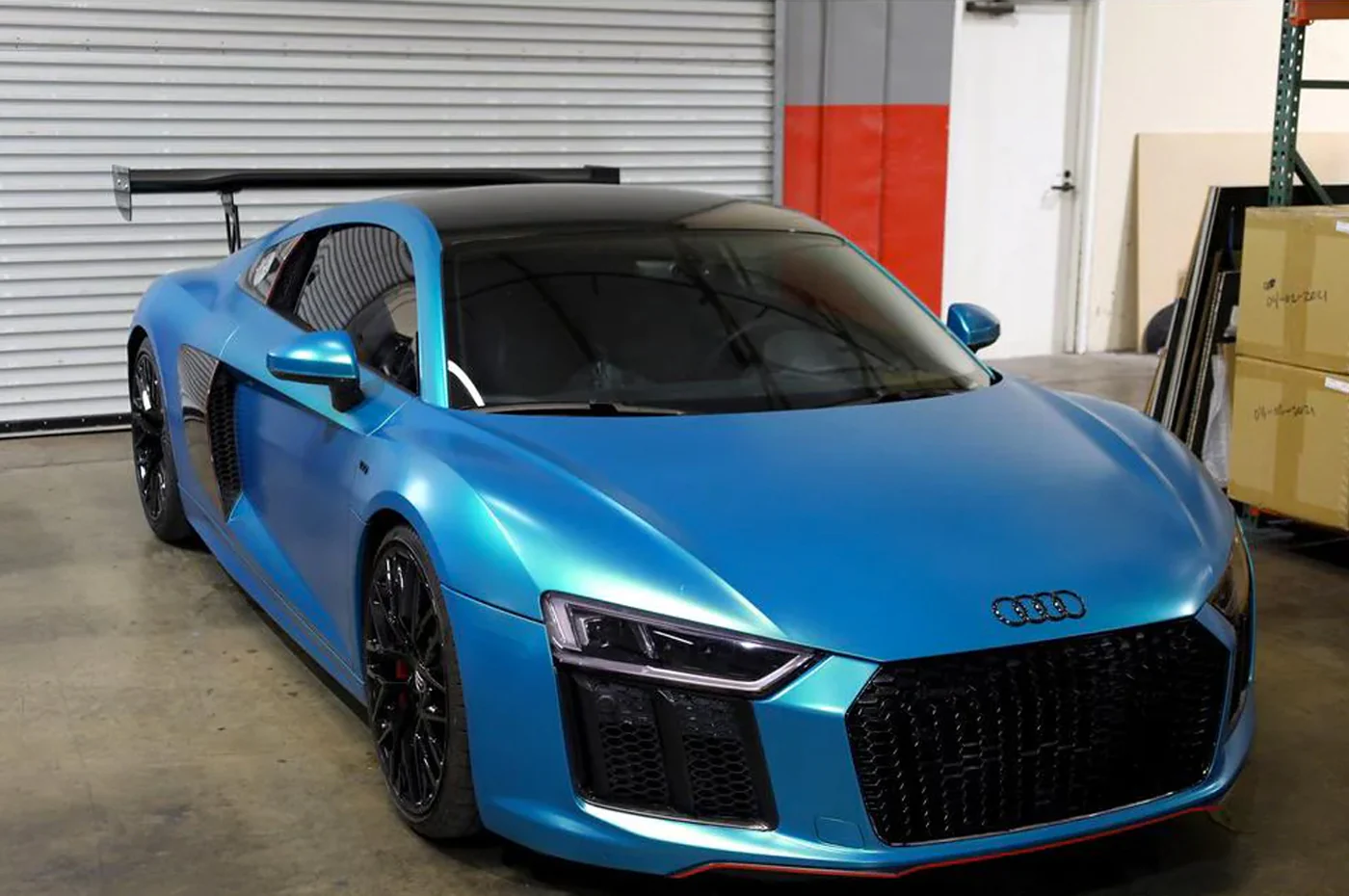 APR Carbon Fiber GTC-500 Adjustable Wing for 2016-2020 Audi R8 - Image 7