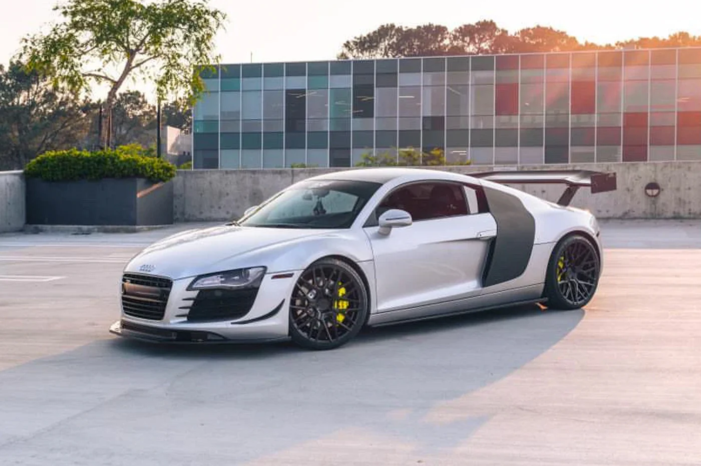 APR Carbon Fiber GTC-500 Adjustable Wing 2006-2015 Audi R8 - Image 5