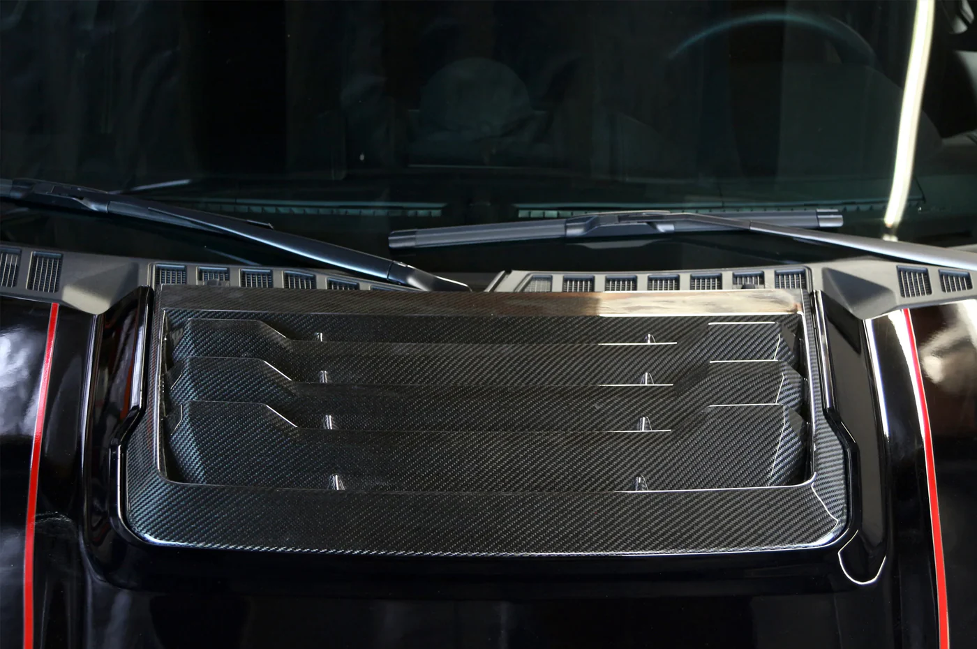 APR Carbon Fiber Hood Vent for 2017-2020 Ford Raptor (CF-207005) - Image 4