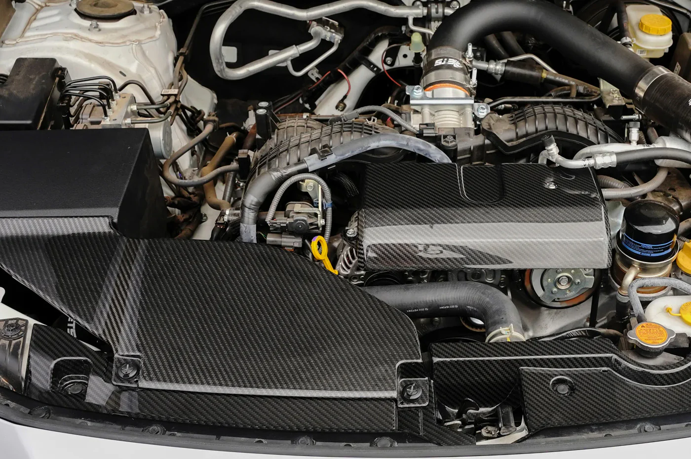 APR Carbon Fiber Radiator Cooling Plate & Intake Enhancement Kit for 2022+ WRX - Image 6