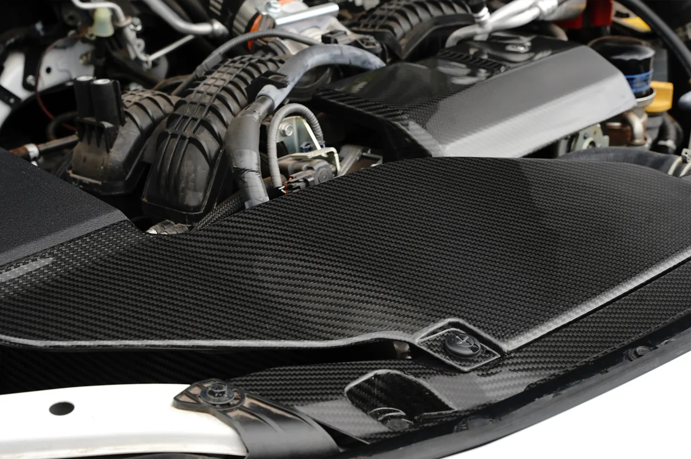 APR Carbon Fiber Radiator Cooling Plate & Intake Enhancement Kit for 2022+ WRX - Image 8