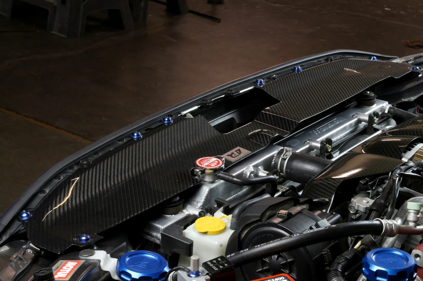 APR Carbon Fiber Radiator Shroud for 2015-21 WRX/STi (CF-815002) - Image 3