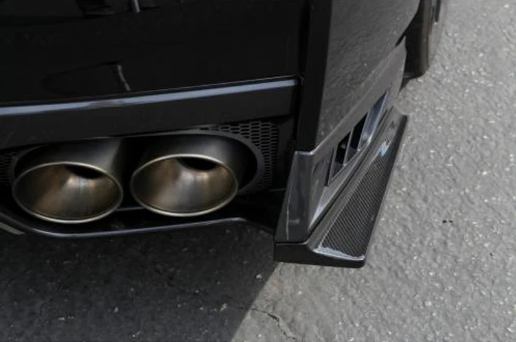 APR Carbon Fiber Rear Bumper Skirts for 2017+GTR (FS-603527) - Image 3