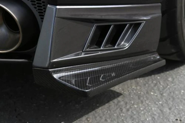 APR Carbon Fiber Rear Bumper Skirts for 2017+GTR (FS-603527) - Image 4