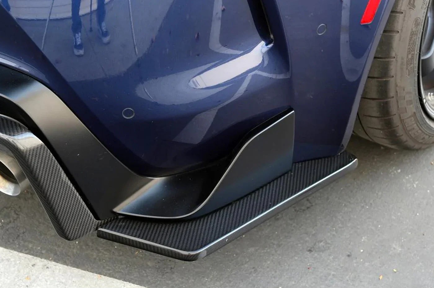 APR Carbon Fiber Rear Bumper Skirts for 2020+ Supra GR (FS-330928) - Image 3