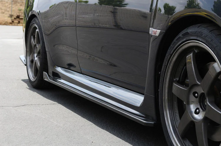 APR Carbon Fiber Side Skirt Extensions for 2015-2021 WRX/STi (FS-815008) - Image 2
