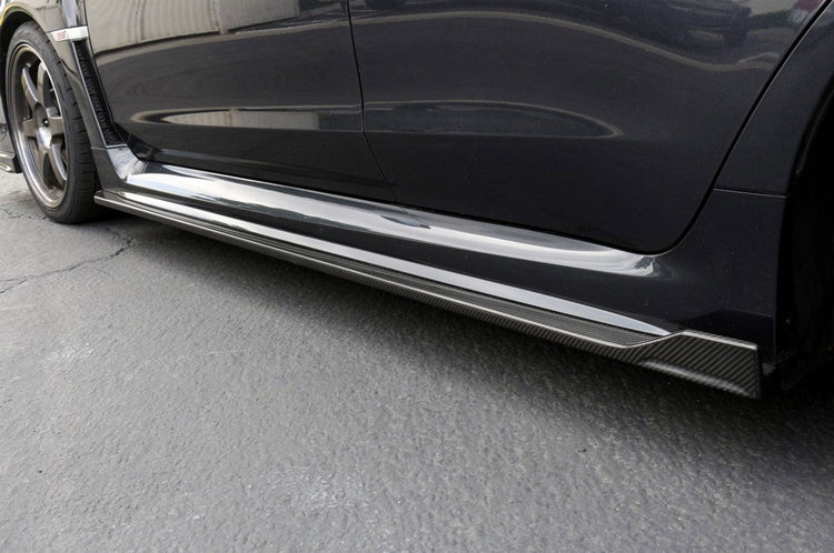 APR Carbon Fiber Side Skirt Extensions for 2015-2021 WRX/STi (FS-815008) - Image 3