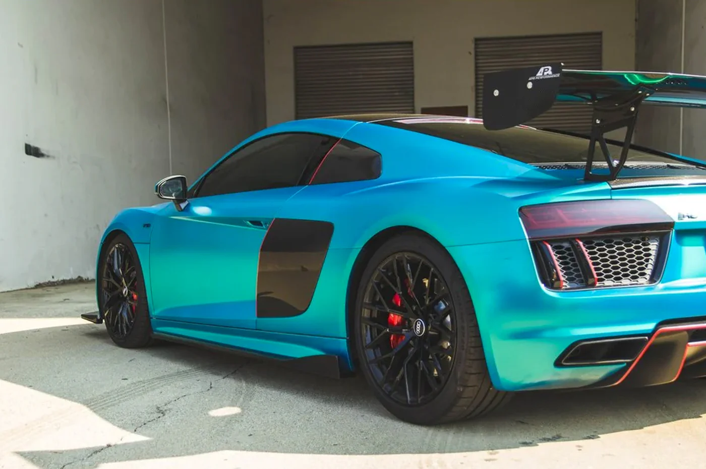 APR Carbon Fiber Side Skirt Extensions for 2016-2020 Audi R8 (FS-508686) - Image 7