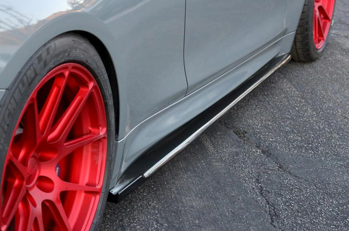 APR Carbon Fiber Side Skirt Extensions for BMW F82 M4 (FS-830402) - Image 6