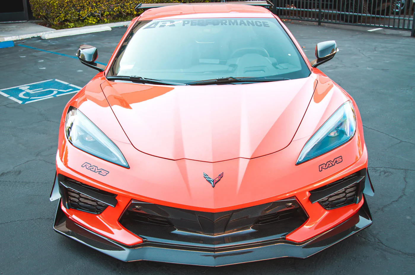 APR Carbon Front Bumper Side Bezels for 2020+ Chevrolet Corvette C8 (CBX-C8SBEZEL) - Image 3