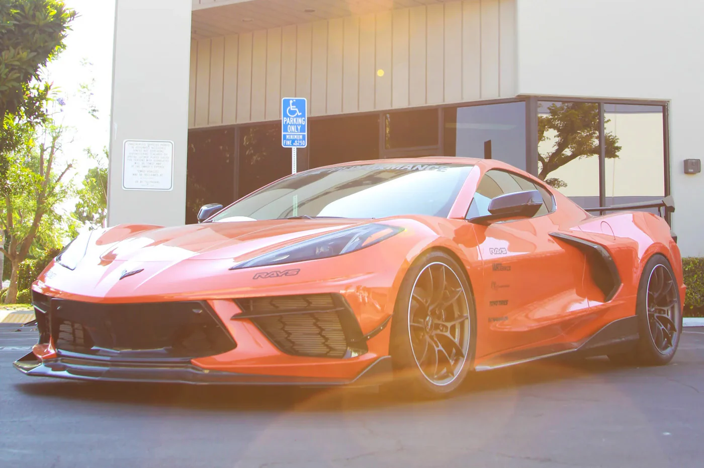 APR Carbon Front Bumper Side Bezels for 2020+ Chevrolet Corvette C8 (CBX-C8SBEZEL) - Image 4