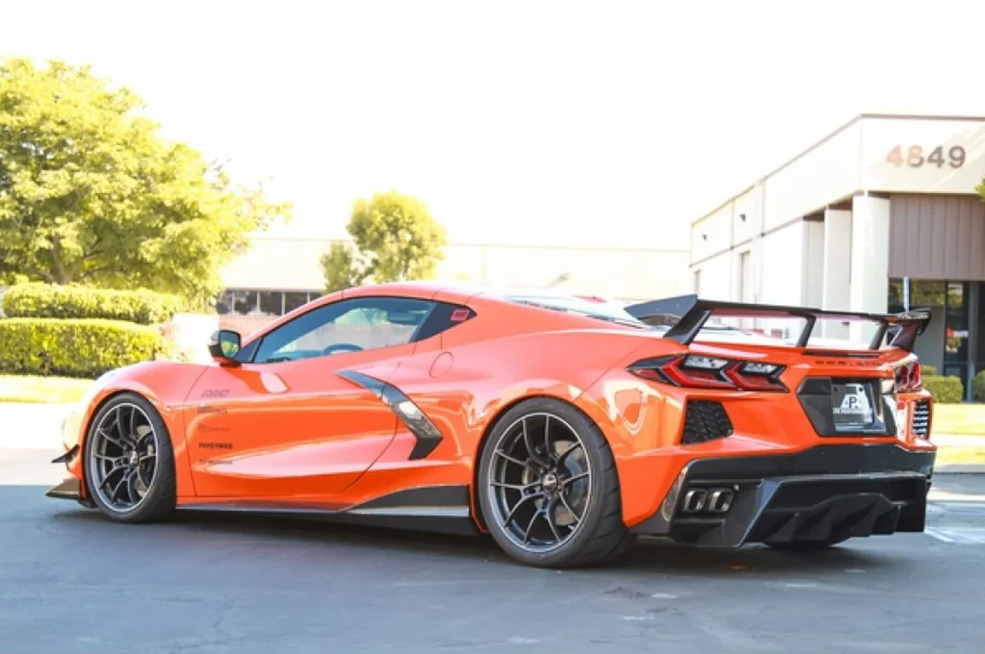APR Carbon Rear High Wing for 2020+ Chevrolet Corvette C8 (AS-106800) - Image 4