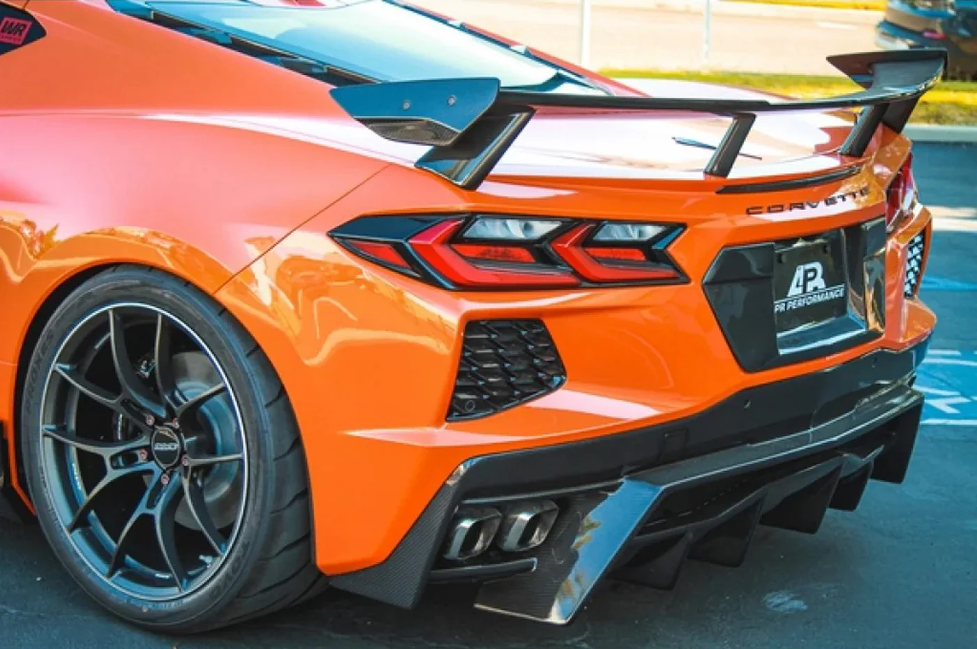 APR Carbon Rear High Wing for 2020+ Chevrolet Corvette C8 (AS-106800) - Image 6