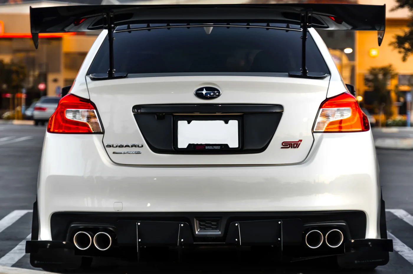 APR Carbon Fiber Trunk Garnish for 2015-2021 WRX/STi (CBX-WRXTG) - Image 3