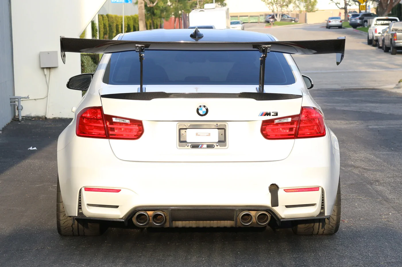 APR GTC-300 Adjustable Carbon Wing for BMW F80 M3 - Image 2