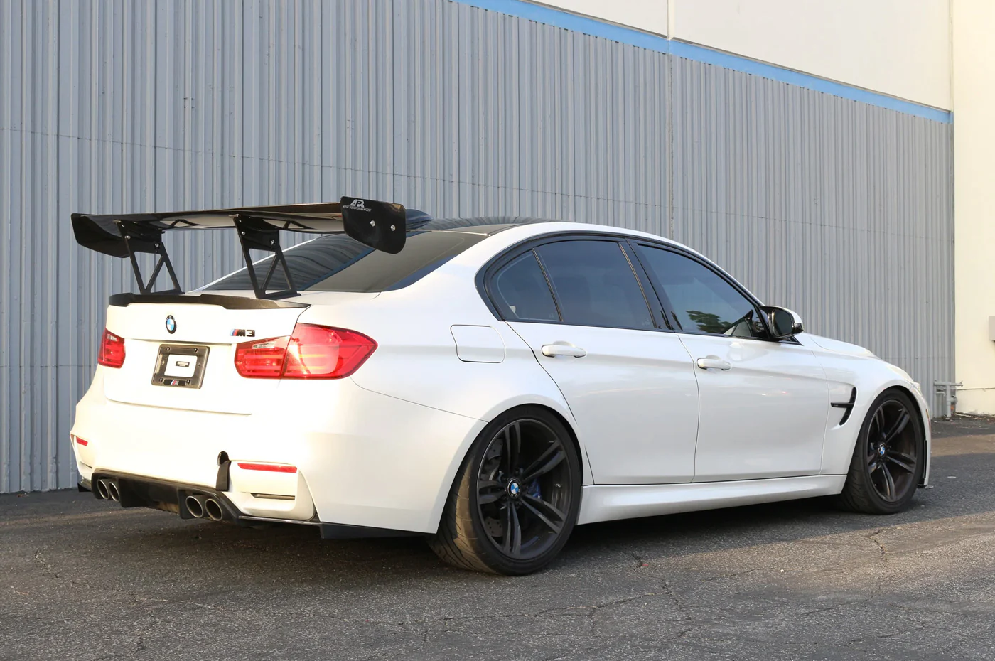 APR GTC-300 Adjustable Carbon Wing for BMW F80 M3 - Image 3