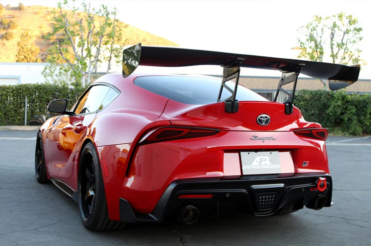 APR GTC-300 Adjustable Carbon Wing for 2020+ Supra GR - Image 7