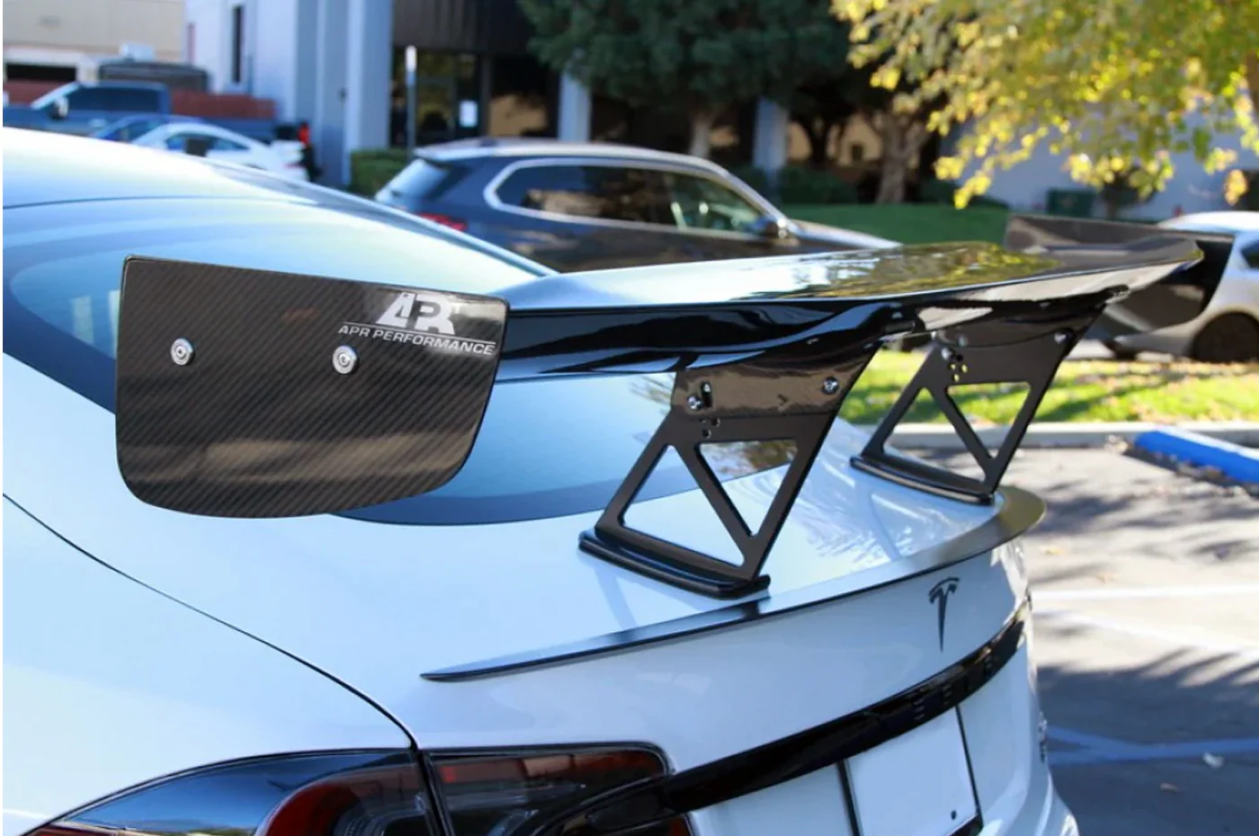 APR Carbon GTC500 71" Adjustable Wing for Tesla Model S Plaid (AS-107121) - Image 4