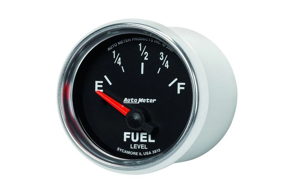 AutoMeter 52mm GS Fuel Level Gauge, 0-90 Ω, Air-Core, GM, SSE(3813) - Image 3