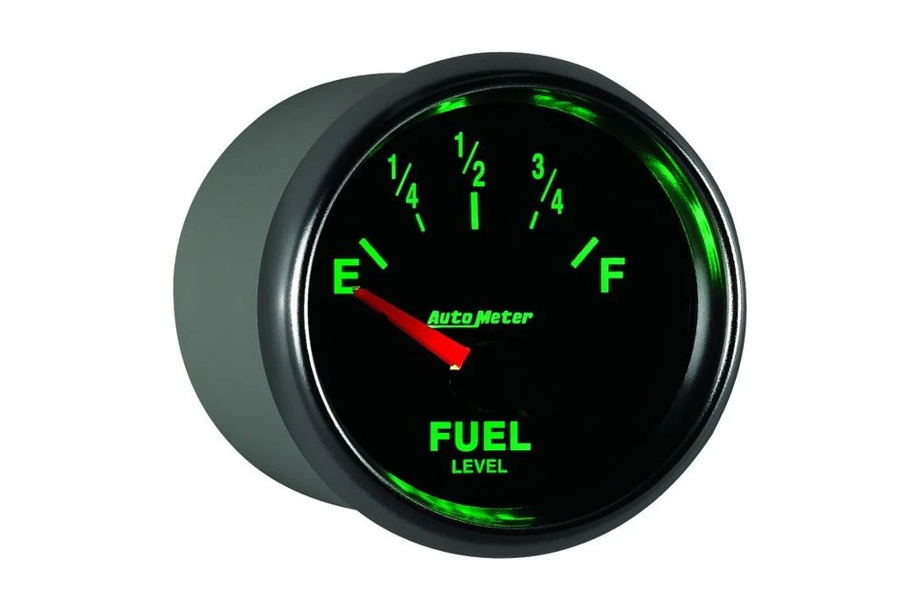 AutoMeter 52mm GS Fuel Level Gauge, 240-33 Ω, Air-Core, SSE (3816) - Image 2