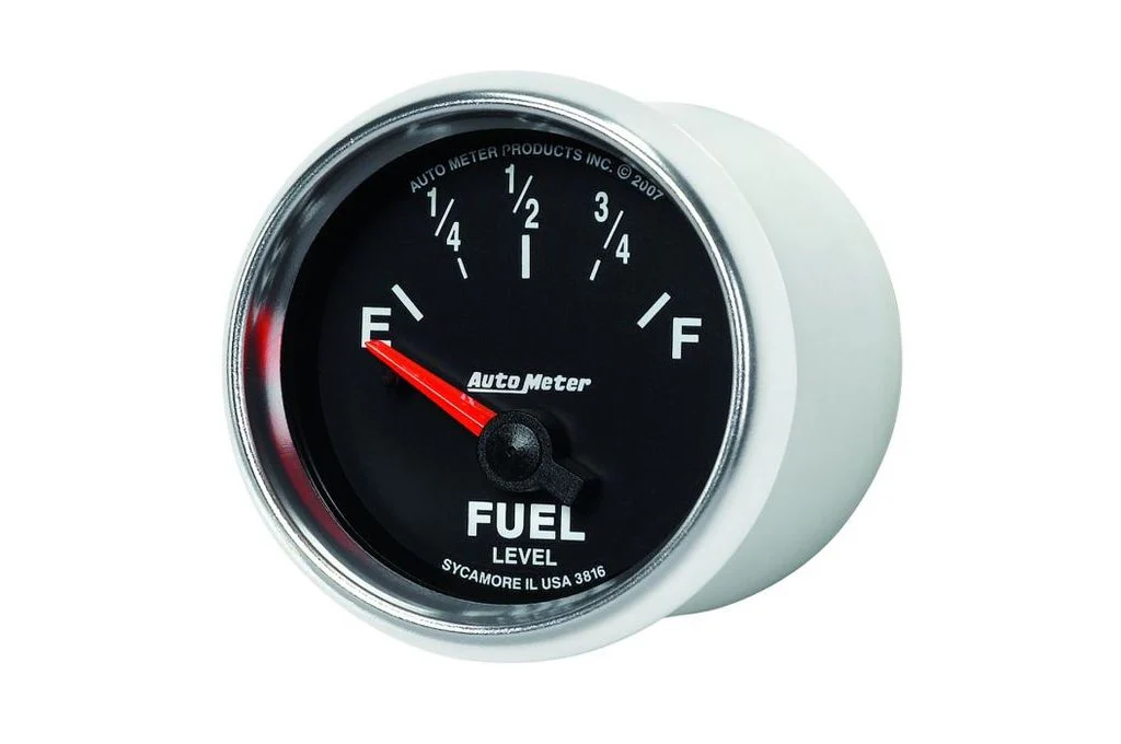 AutoMeter 52mm GS Fuel Level Gauge, 240-33 Ω, Air-Core, SSE (3816) - Image 3