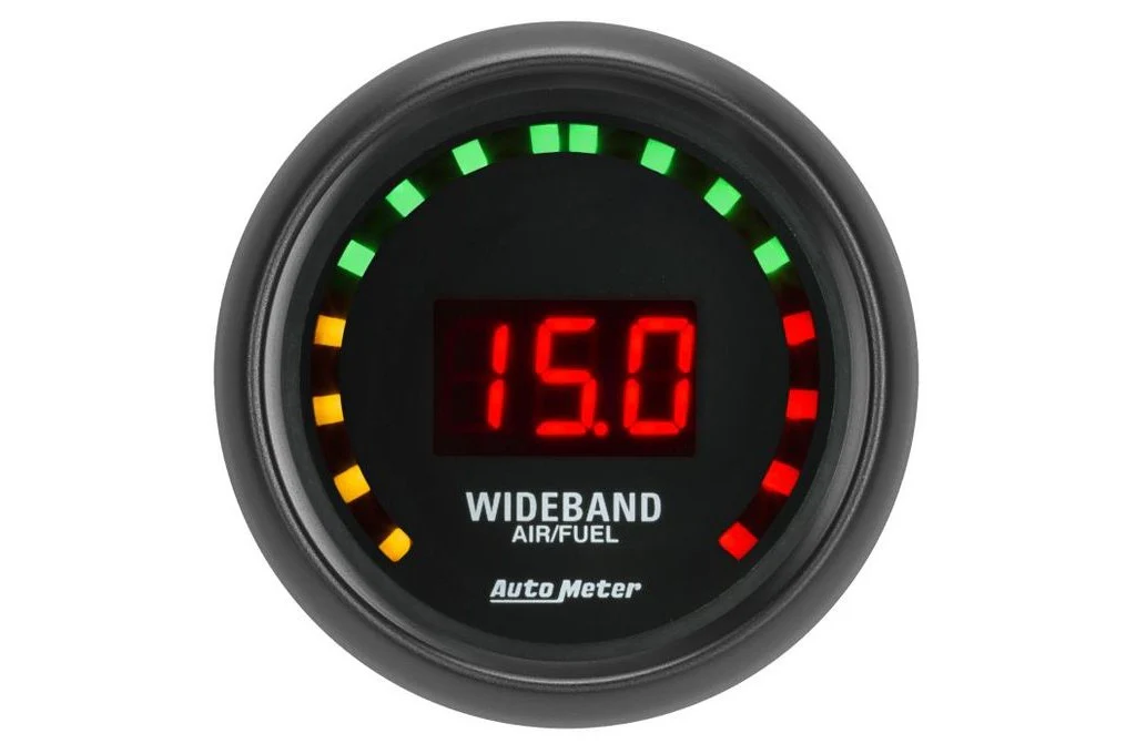 AutoMeter 52mm Z-Series Wideband Street Air/Fuel Ratio Gauge, 10:1-17:1 AFR (2679)