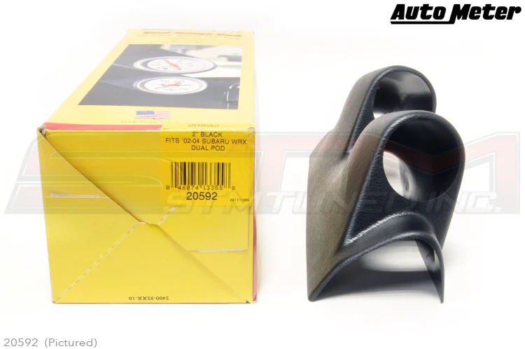 Auto Meter Dual Gauge Pillar Pod - 02-07 WRX/STi - Image 5