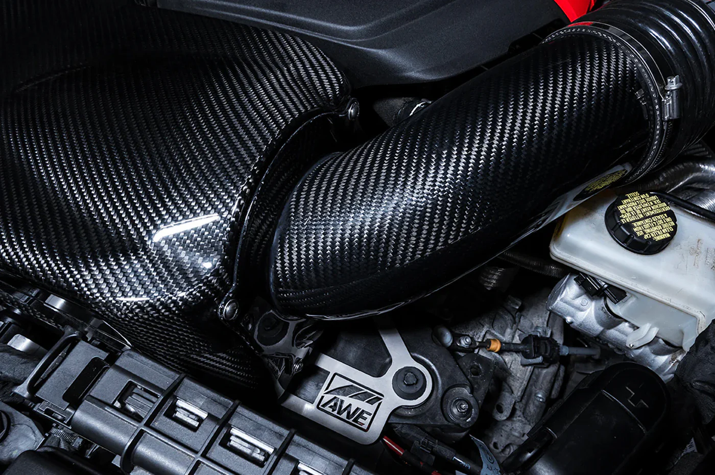 AWE 4.5" S-Flo Carbon Intake for 2017+ Audi RS3 (2660-15050/2660-15048) - Image 6