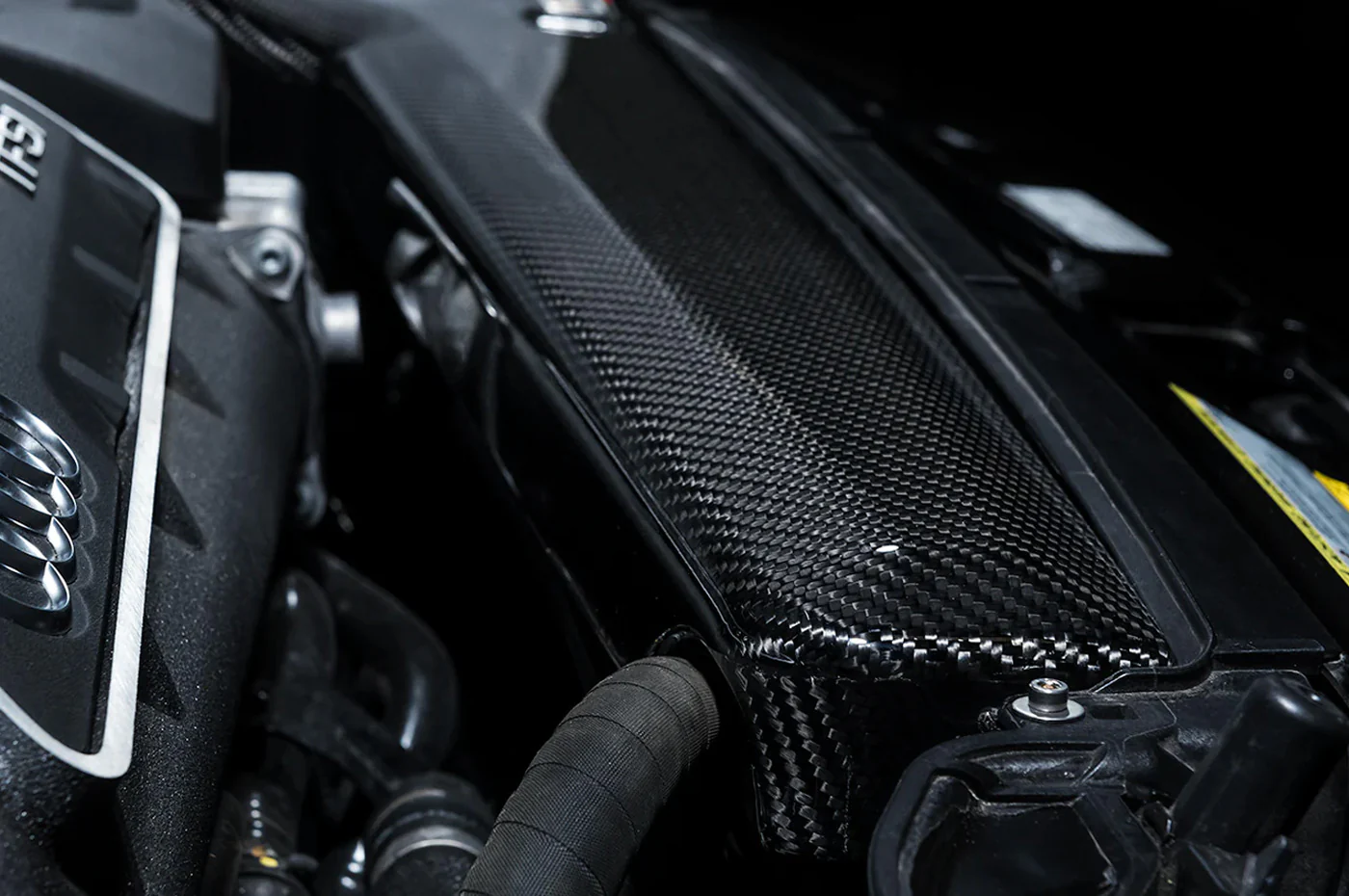 AWE 4.5" S-Flo Carbon Intake for 2017+ Audi RS3 (2660-15050/2660-15048) - Image 7