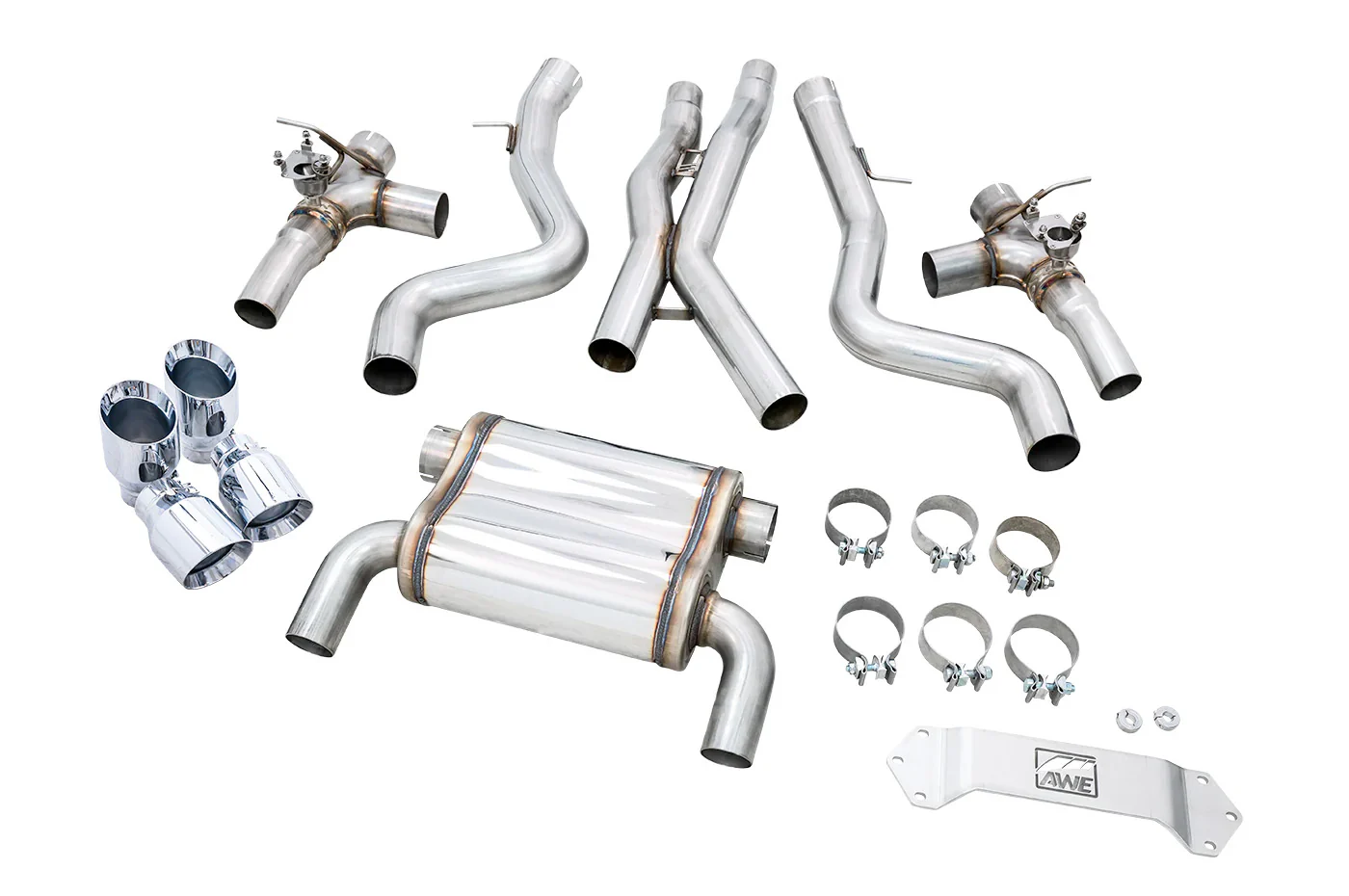 AWE SwitchPath Catback Exhaust for BMW F8X M3/M4 - Image 3
