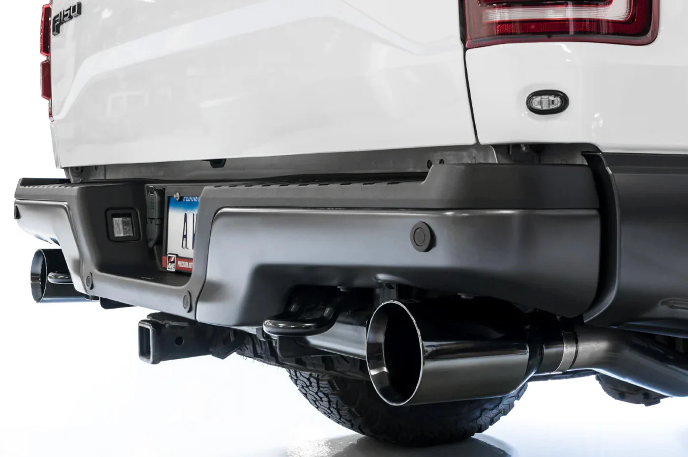 AWE Tailpipe Conversion Kit for Ford Raptor-2FG to 1FG (3020-33050) - Image 2